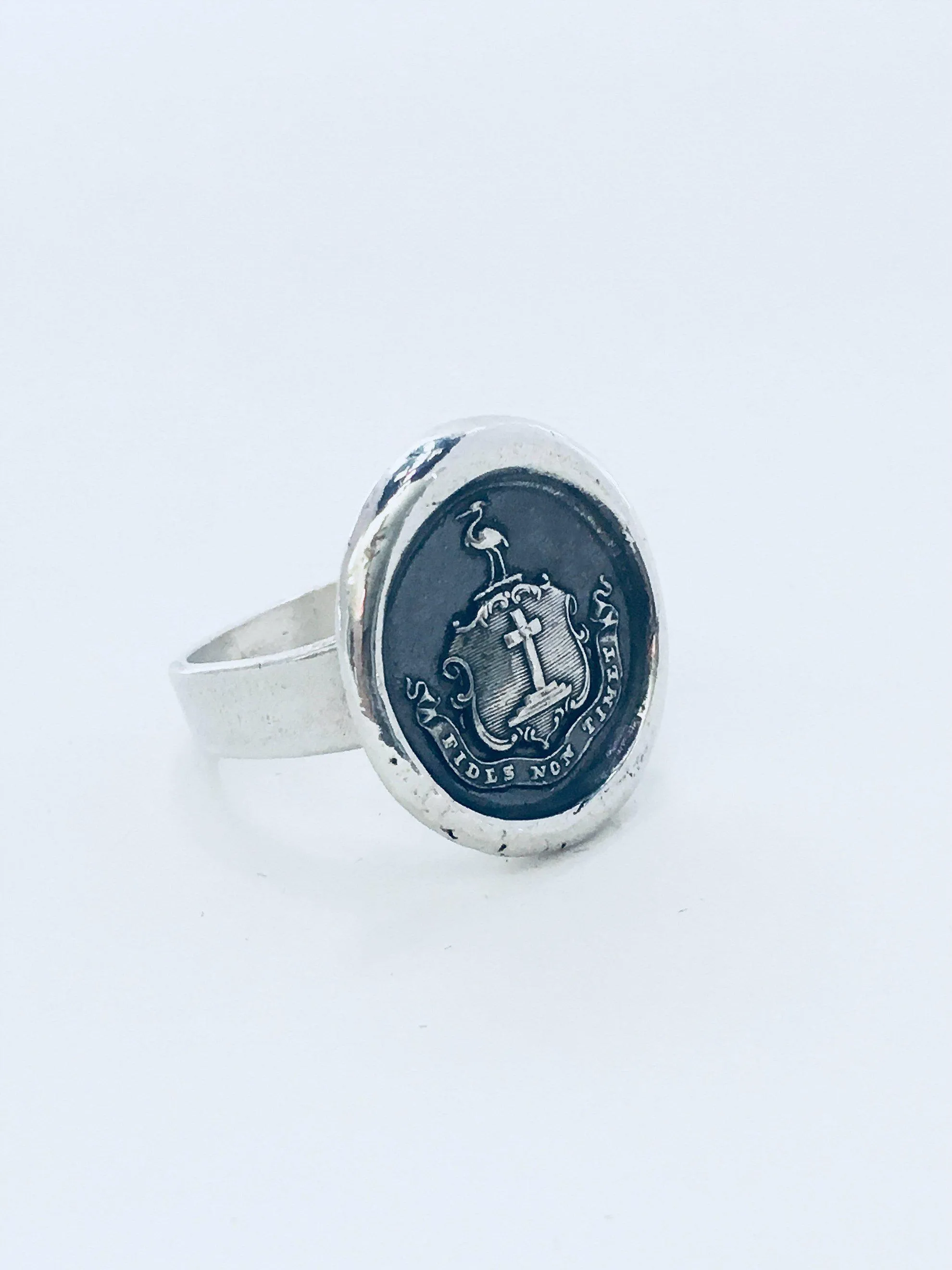Faith Not Fear Wax Seal Ring