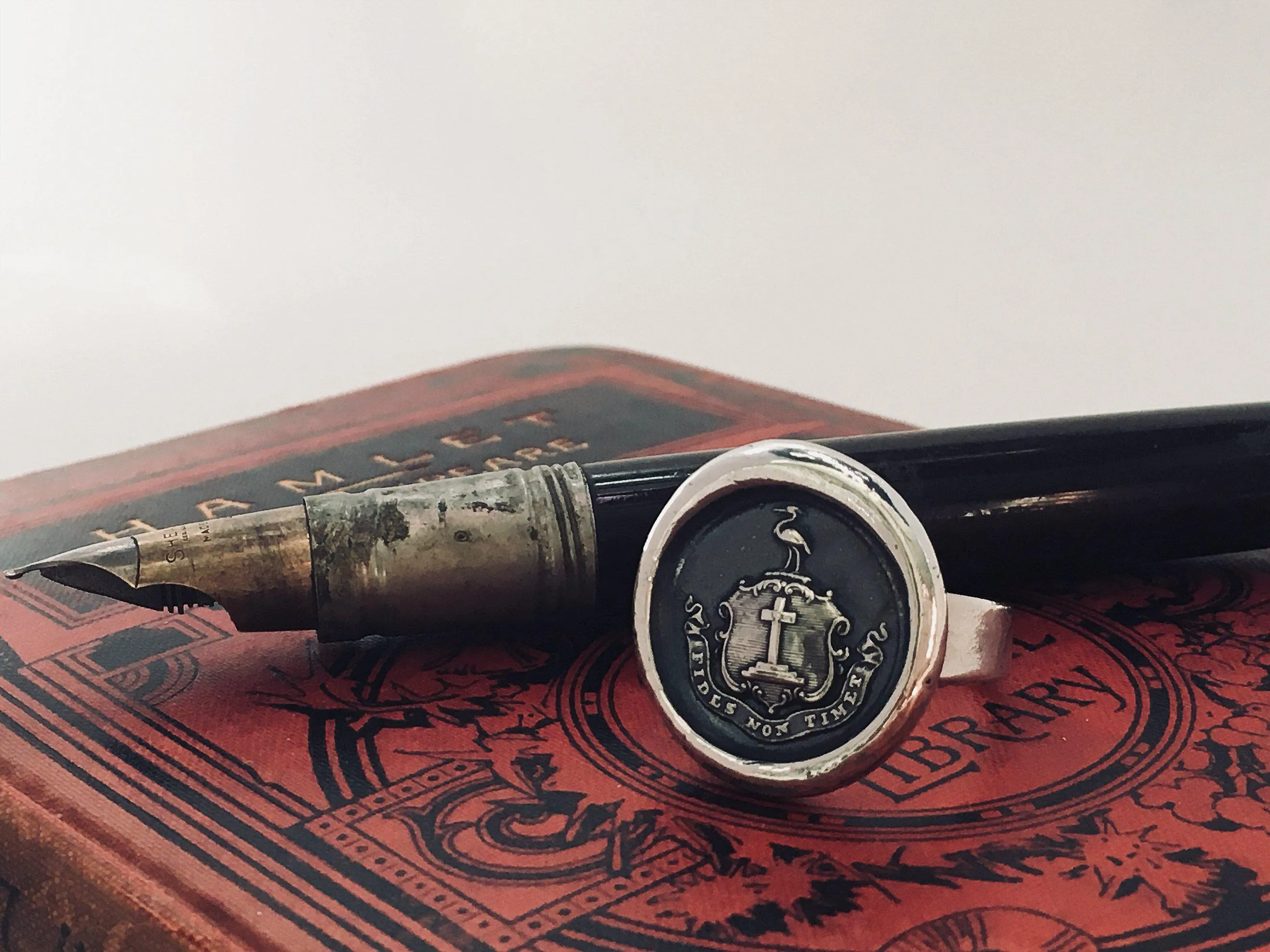 Faith Not Fear Wax Seal Ring