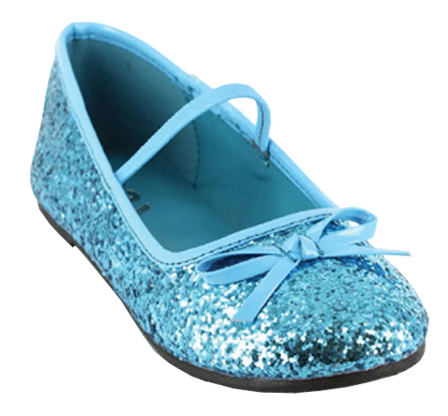 Flat Ballet Glitter Ch Bu Largee  Costume Accessories