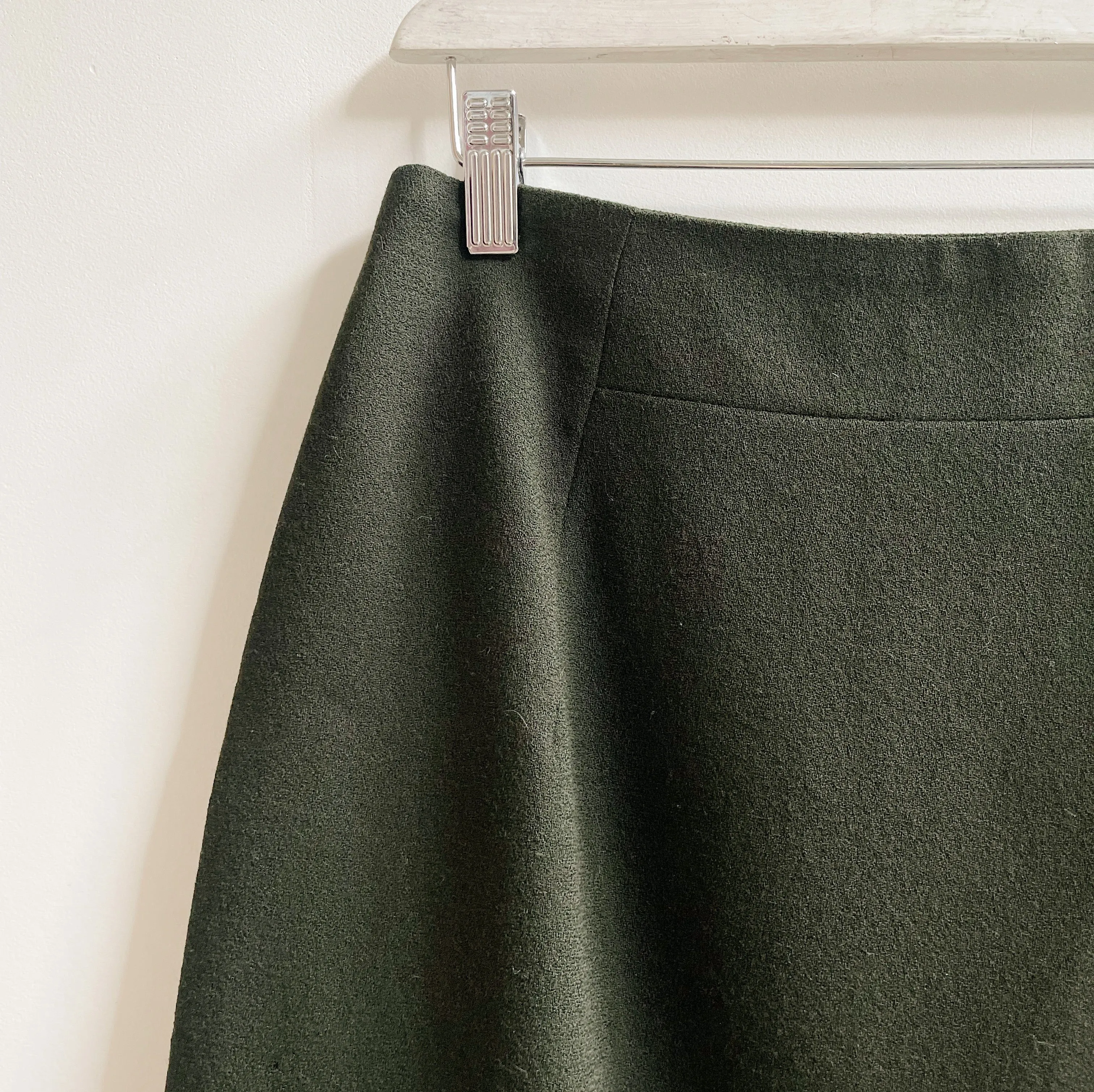 Forest Virgin Wool Skirt