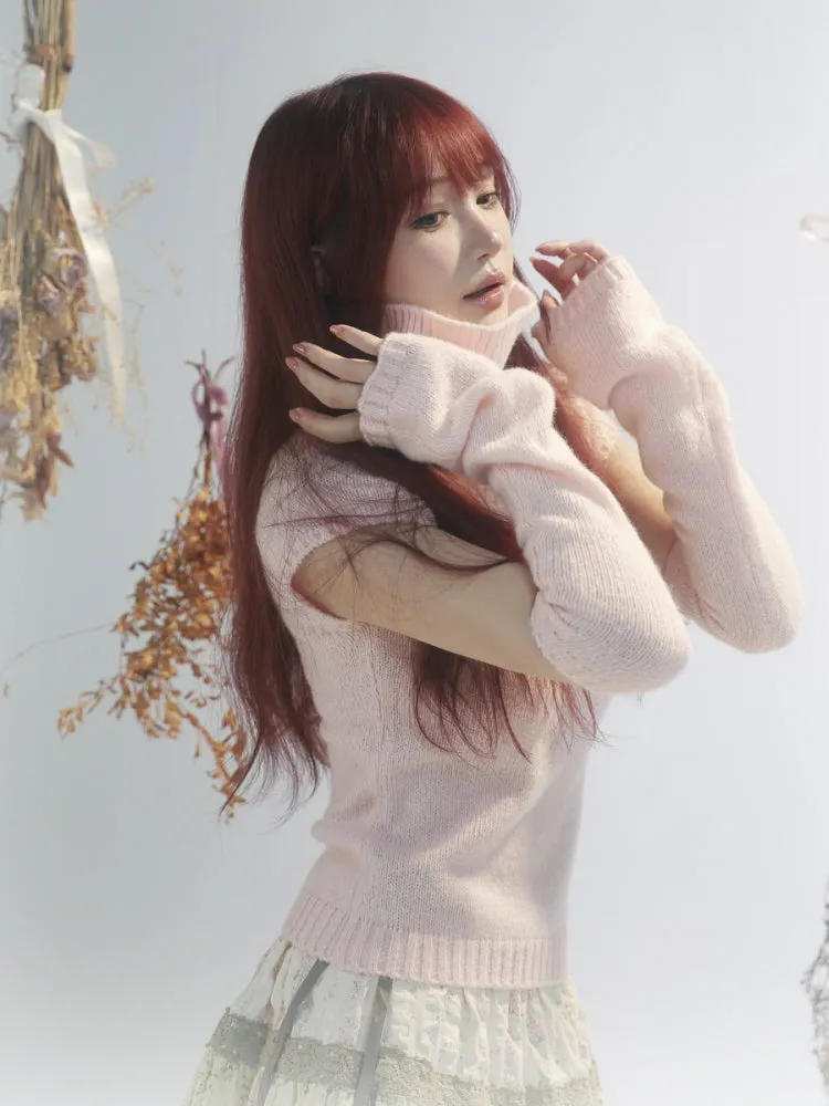 Frosty Blossom Knit Set