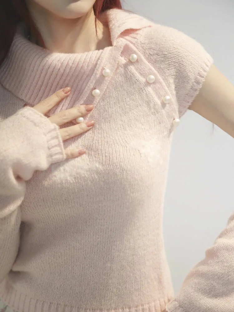 Frosty Blossom Knit Set