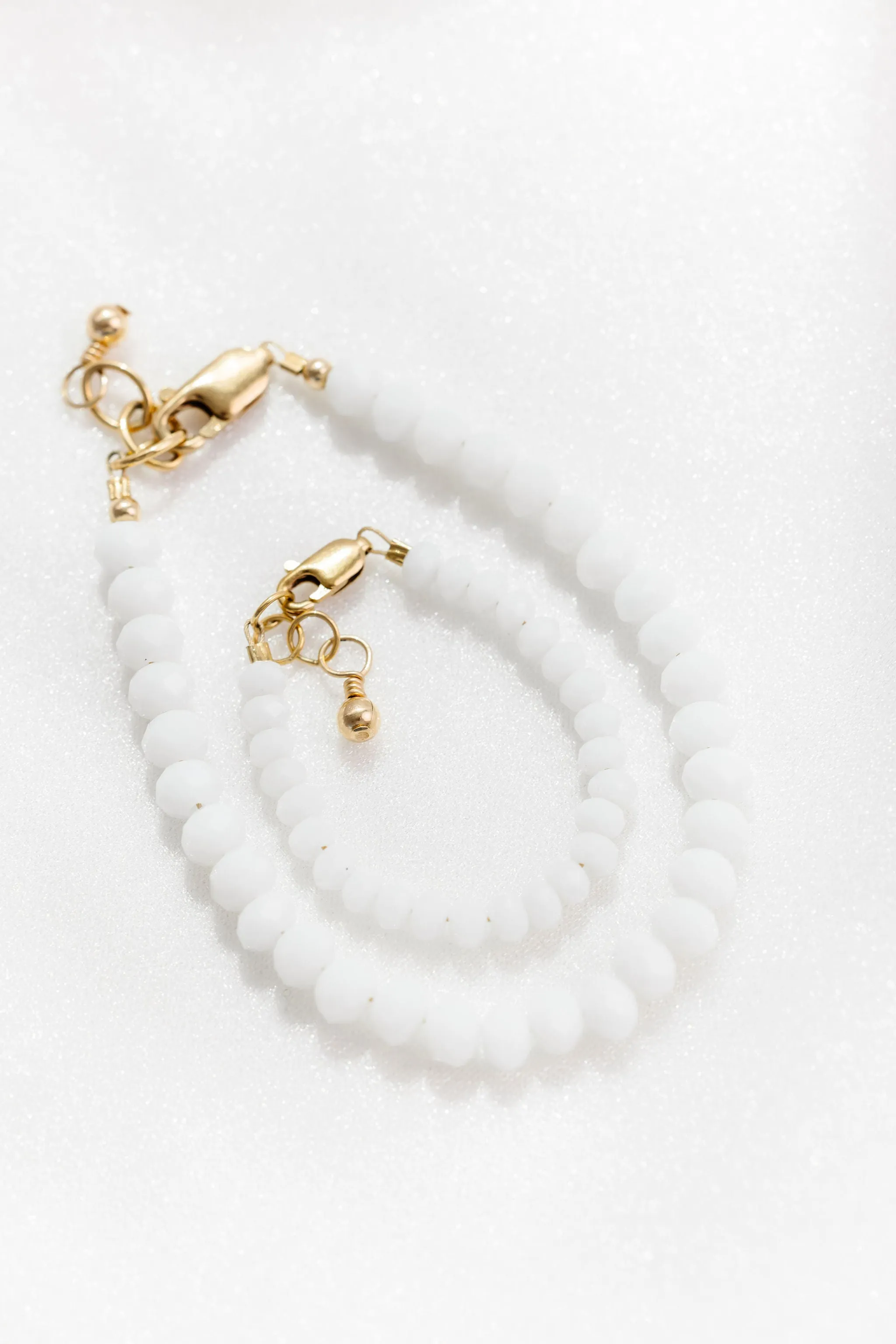 Glacier Mom   Mini Bracelet Set (6MM Beads)