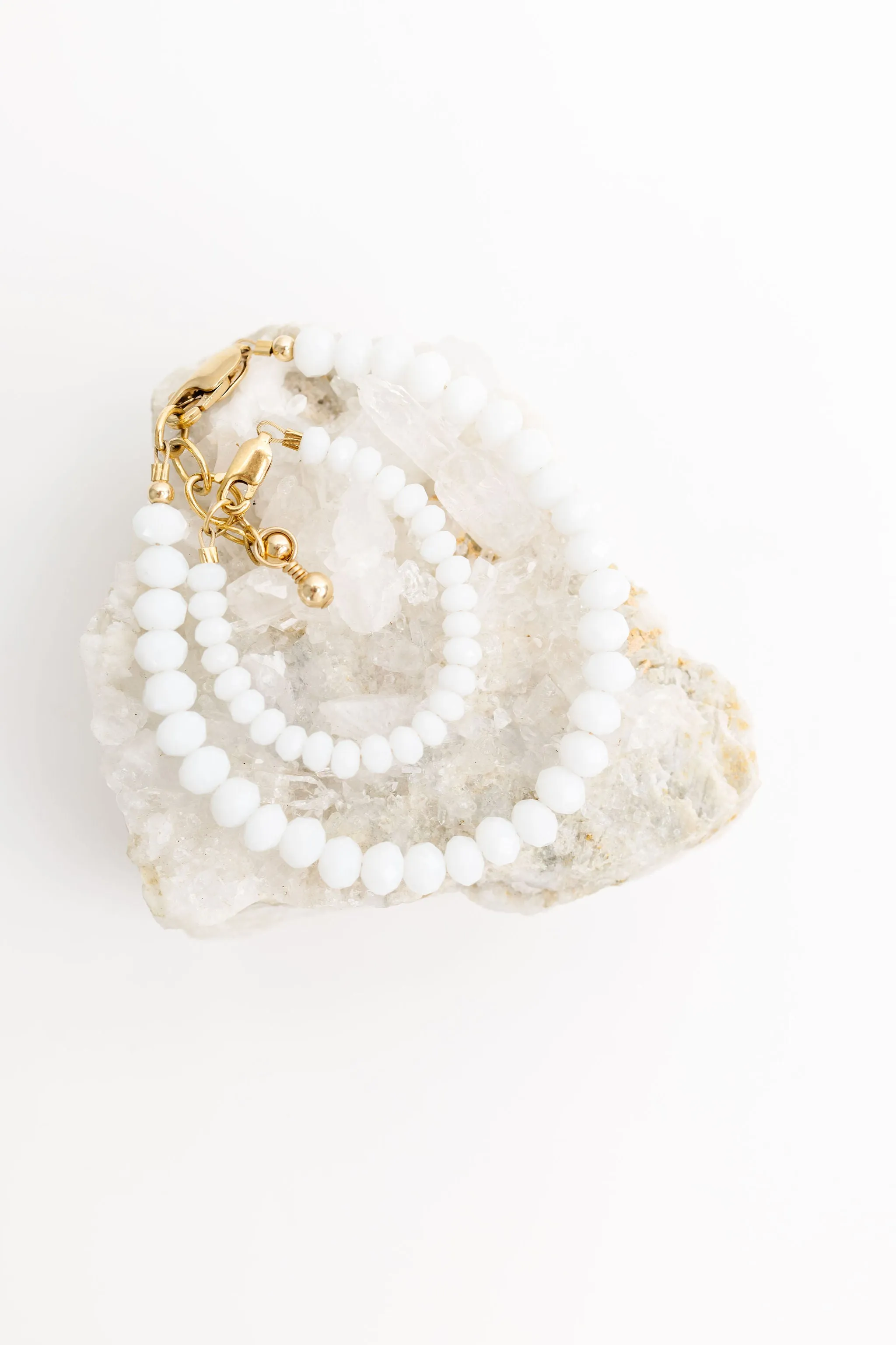 Glacier Mom   Mini Bracelet Set (6MM Beads)