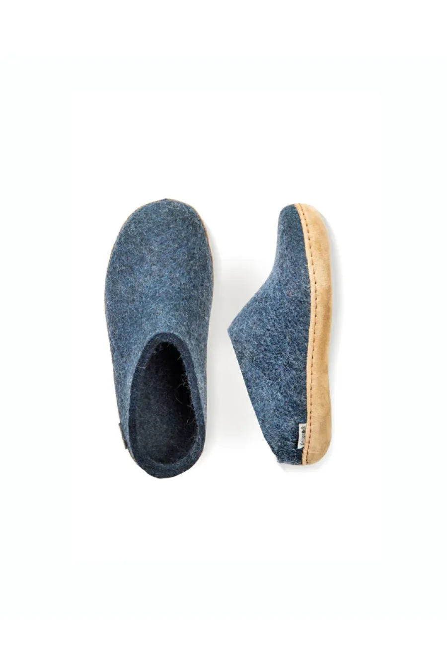 Glerups Slip-On - Leather - Denim