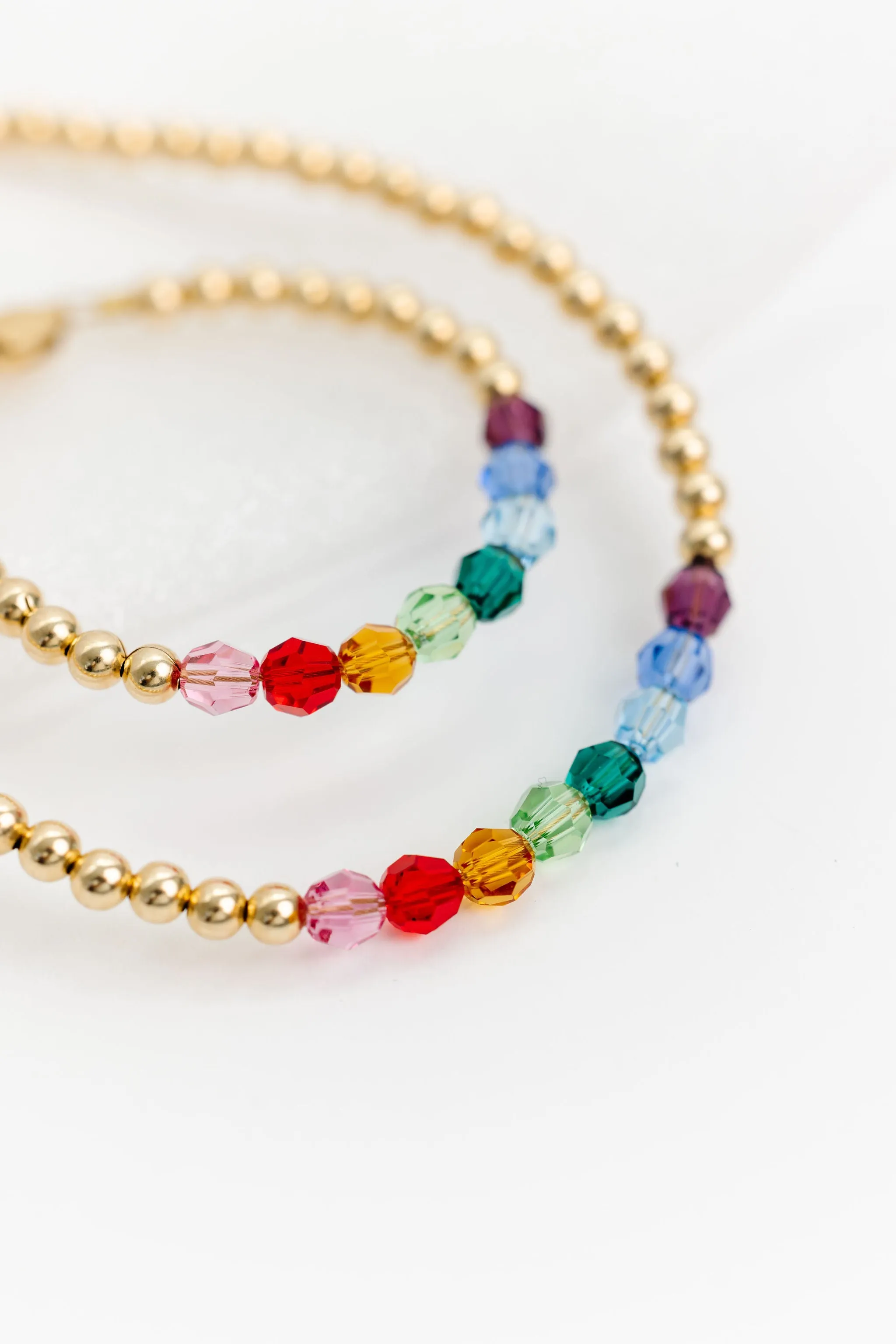 Hazel Mom   Mini Bracelet Set (3MM   4MM Beads)