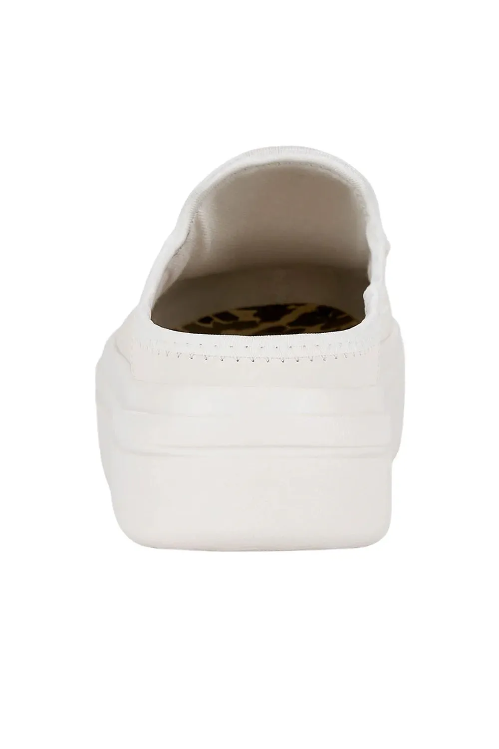 HEYDUDE Women’s Austin Lift Leather Shoes in White | 41759-100