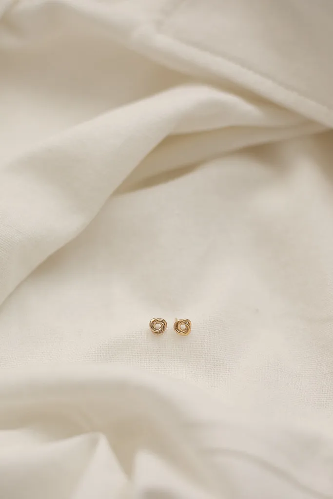 Karma Stud Earrings