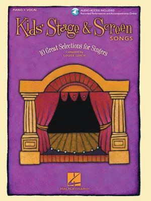 Kids' Stage & Screen Songs (Book/Online Audio)