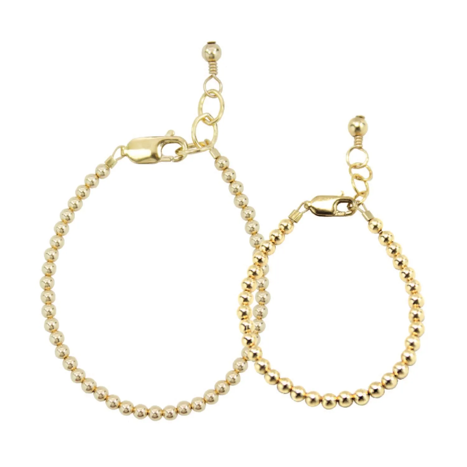 Kindness Mom   Mini Bracelets Set (3MM Beads)