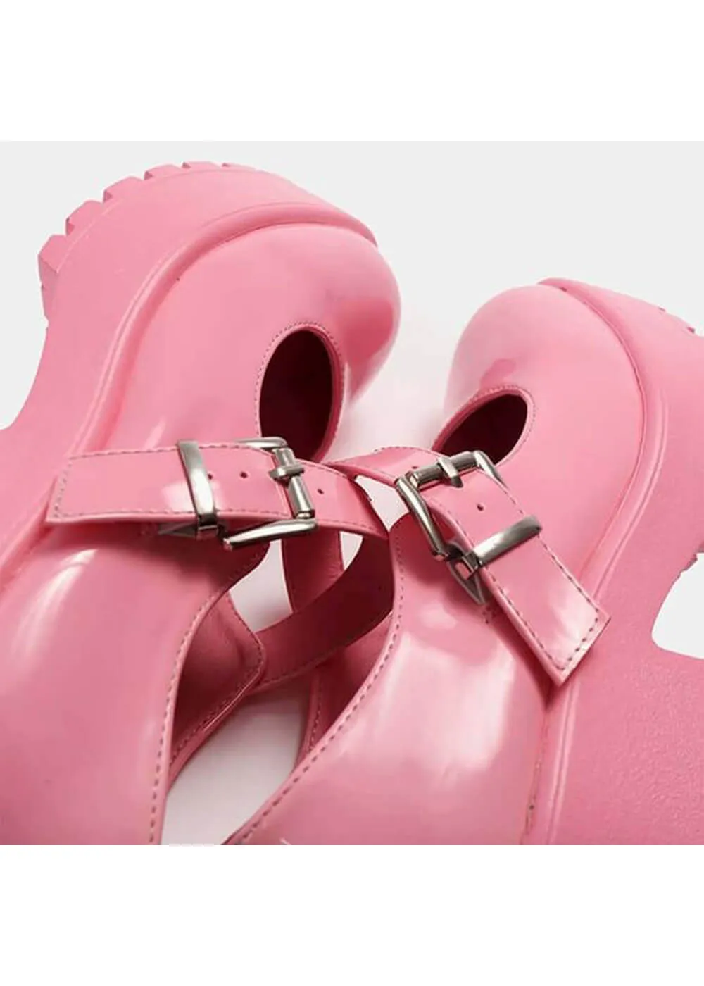Koi Footwear Tira Princess 60's Mary Janes Pumps Pink