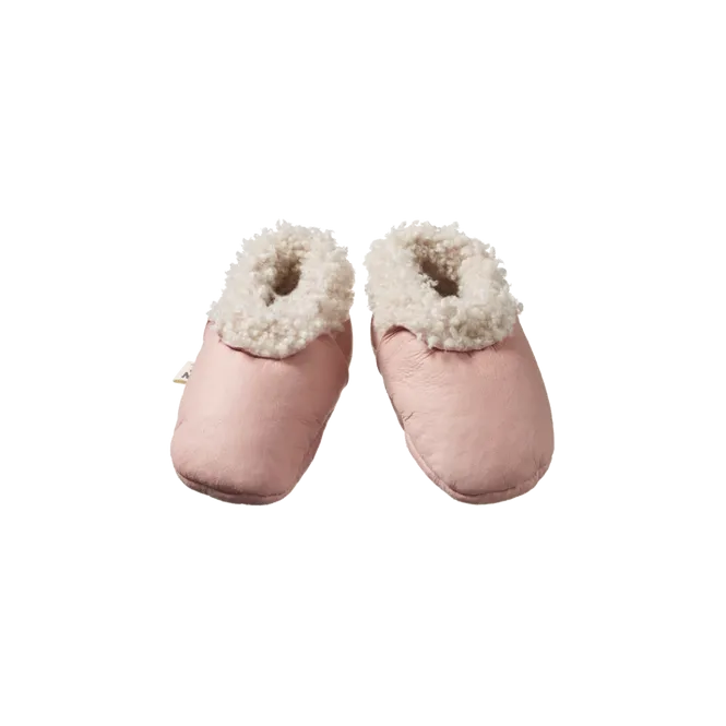 Lambskin Booties | Rose Bud