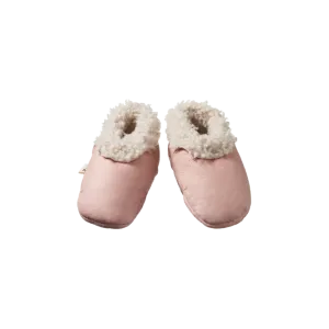 Lambskin Booties | Rose Bud