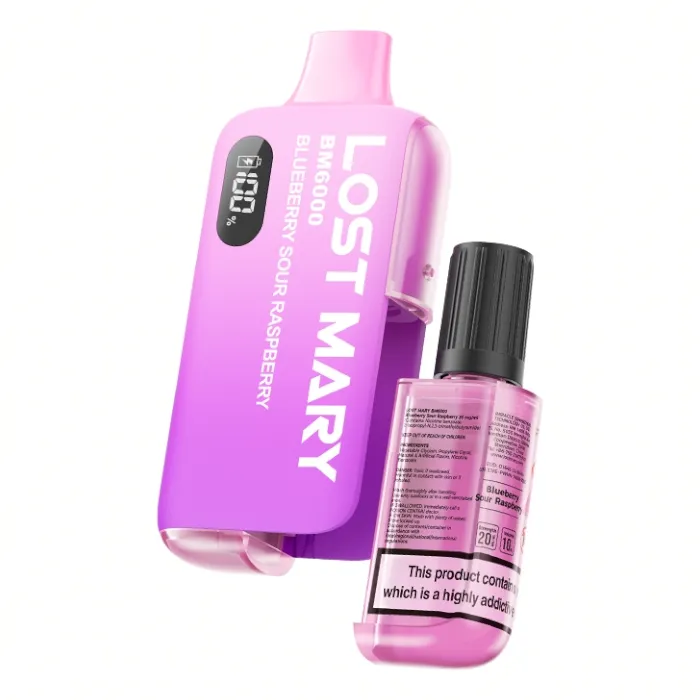 LOST MARY BM6000 -  Blackberry Ice 6000 Puff Disposable Vape