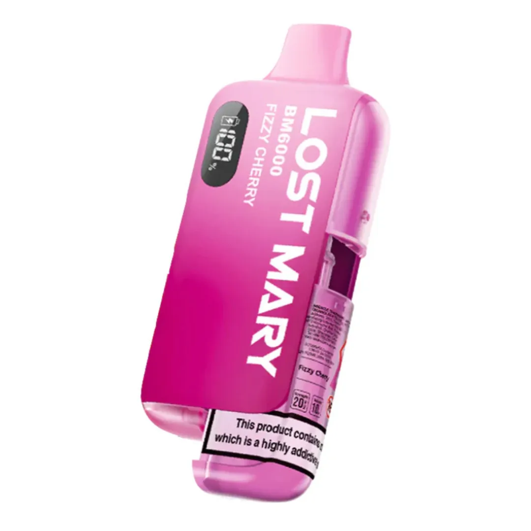 LOST MARY BM6000 - Fizzy Cherry 6000 Puff Disposable Vape