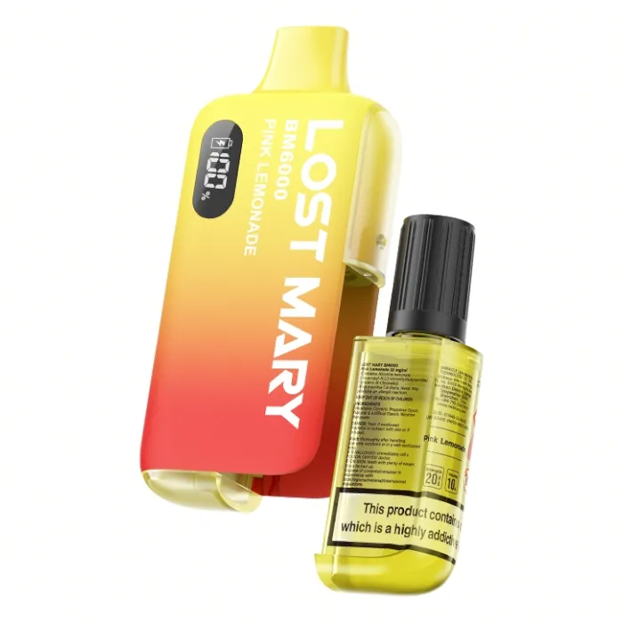 LOST MARY BM6000 -  Pink Lemonade 6000 Puff Disposable Vape