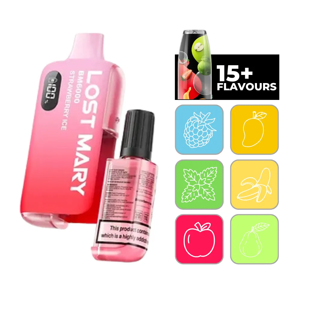Lost Mary BM6000 Strawberry Ice