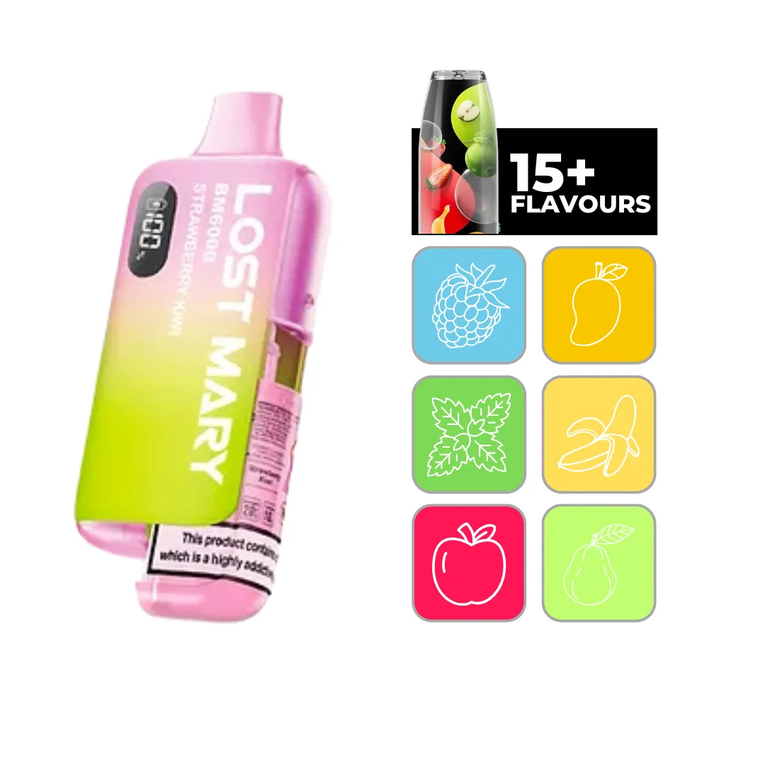 Lost Mary BM6000 Strawberry Kiwi