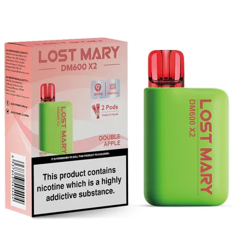 Lost Mary DM600 X2 Disposable Vape Device