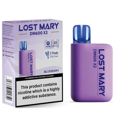 Lost Mary DM600 X2 Disposable Vape Device