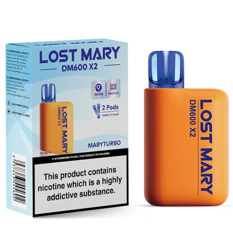 Lost Mary DM600 X2 Disposable Vape Device