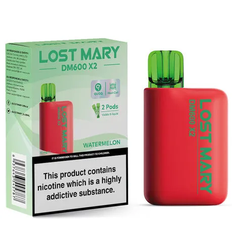 Lost Mary DM600 X2 Disposable Vape Device