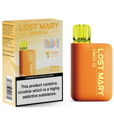 Lost Mary DM600 X2 Disposable Vape Device