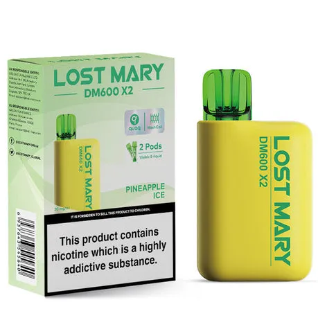 Lost Mary DM600 X2 Disposable Vape Device