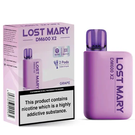 Lost Mary DM600 X2 Disposable Vape Device