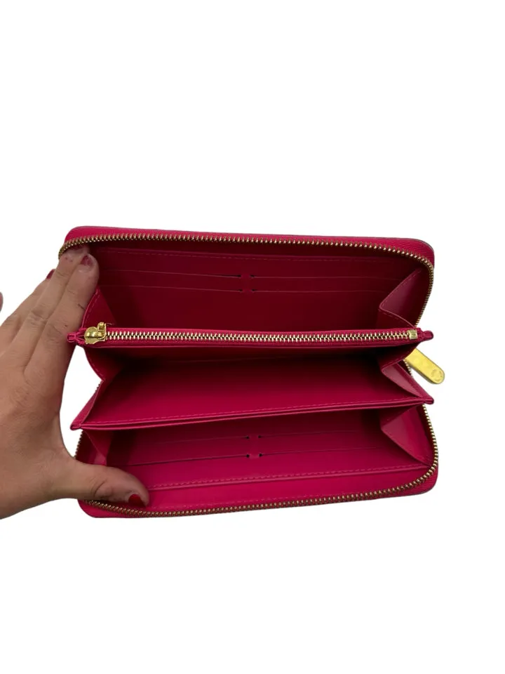 Louis Vuitton Pink Patent Leather Women's Wallet