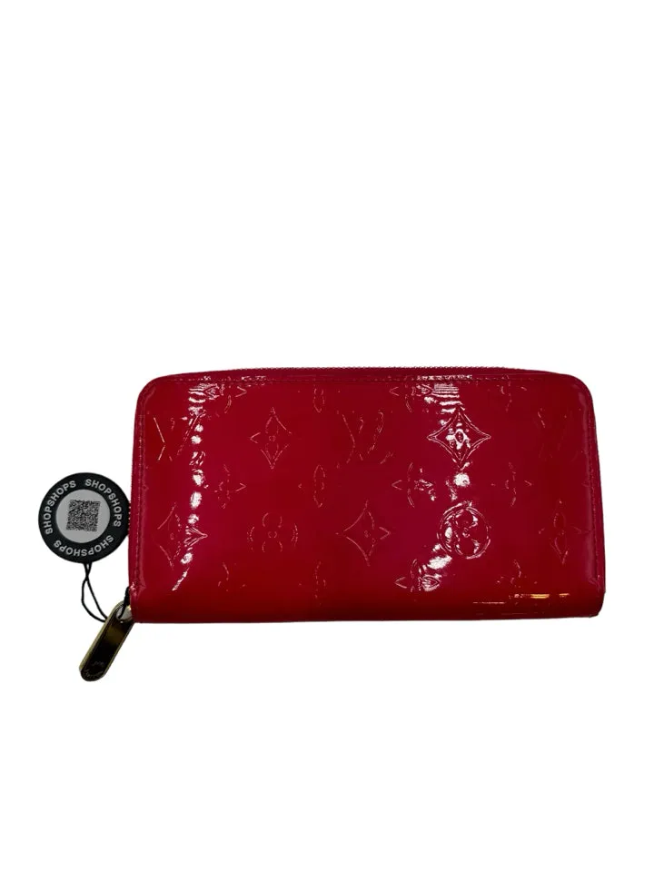 Louis Vuitton Pink Patent Leather Women's Wallet