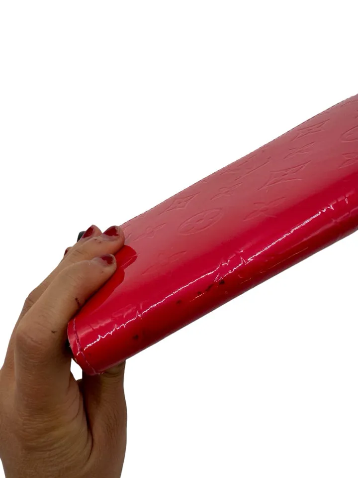 Louis Vuitton Pink Patent Leather Women's Wallet