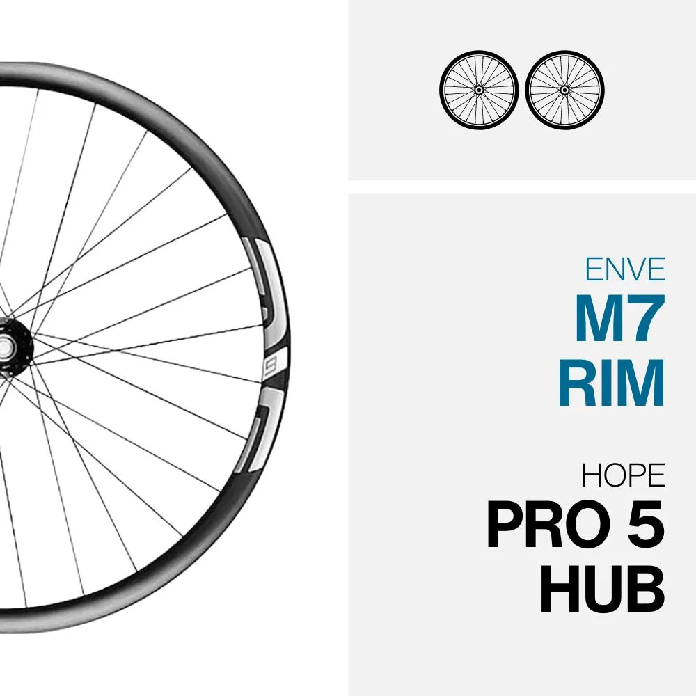 M730 On Hope Pro 5 29" Wheelset