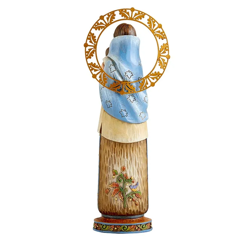 Madonna and Child Fall Season Statue 10"