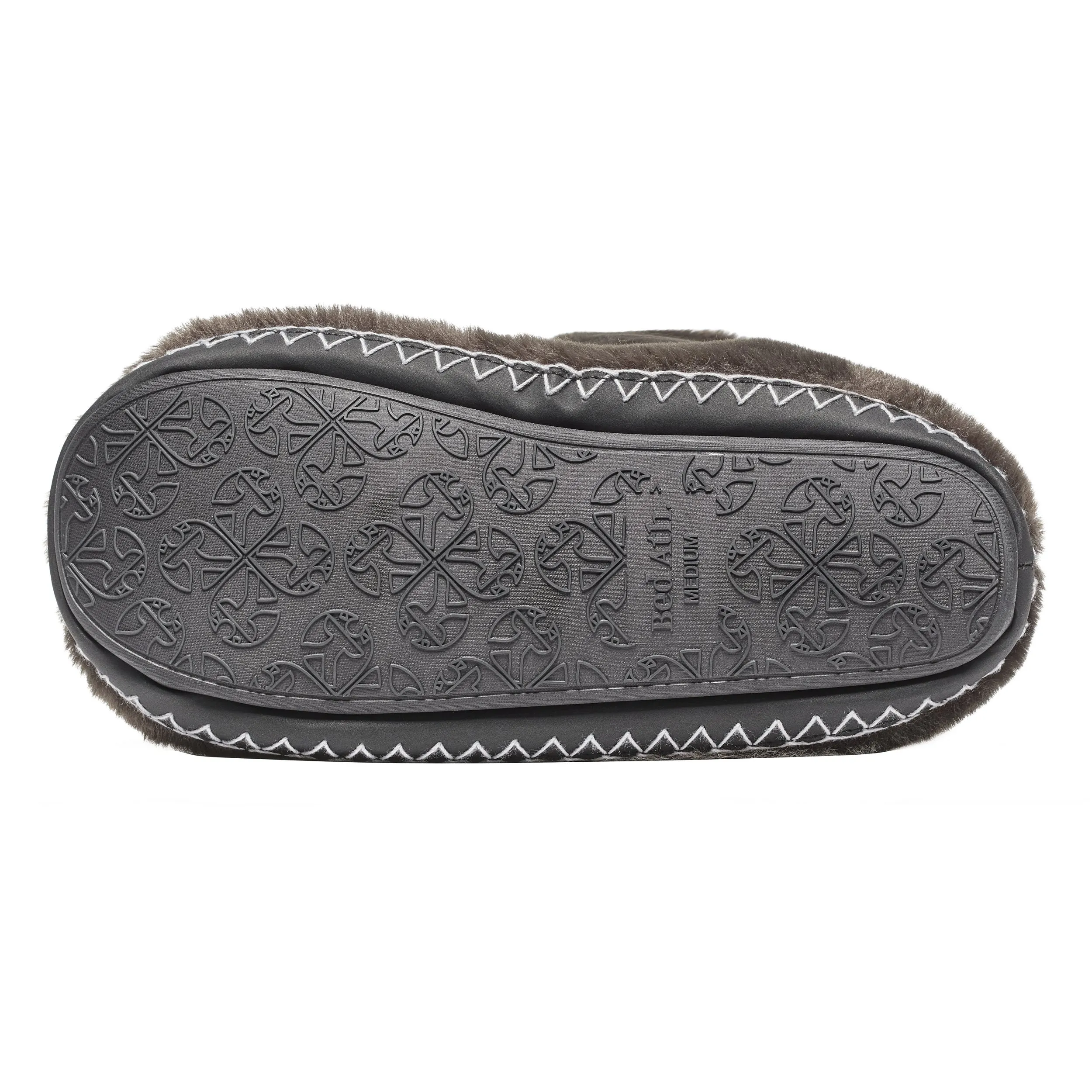 Marilyn - Classic Faux Fur Slipper Boot - Charcoal