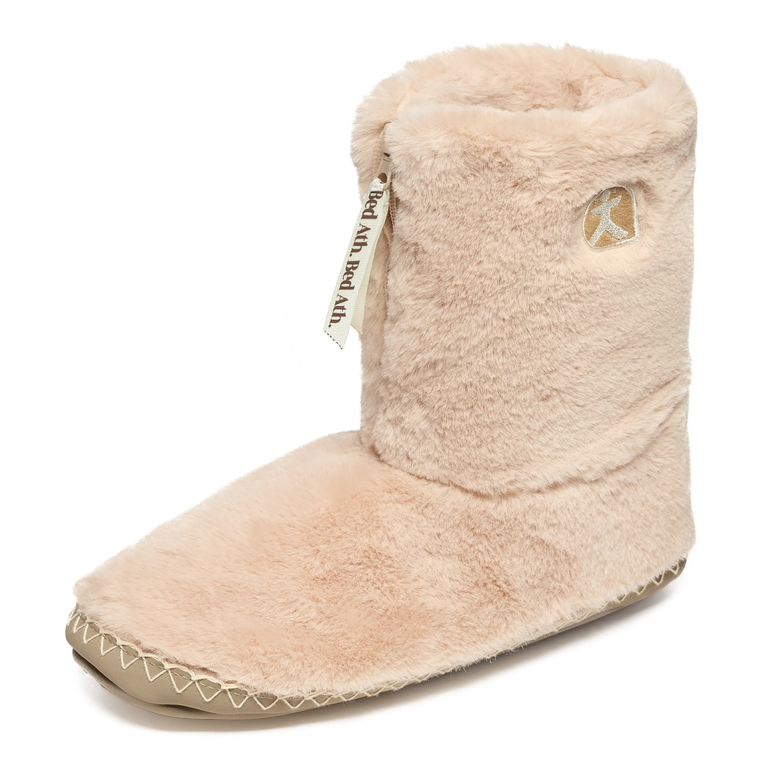 Marilyn - Classic Faux Fur Slipper Boot - Gingerbread