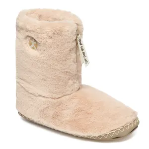 Marilyn - Classic Faux Fur Slipper Boot - Gingerbread