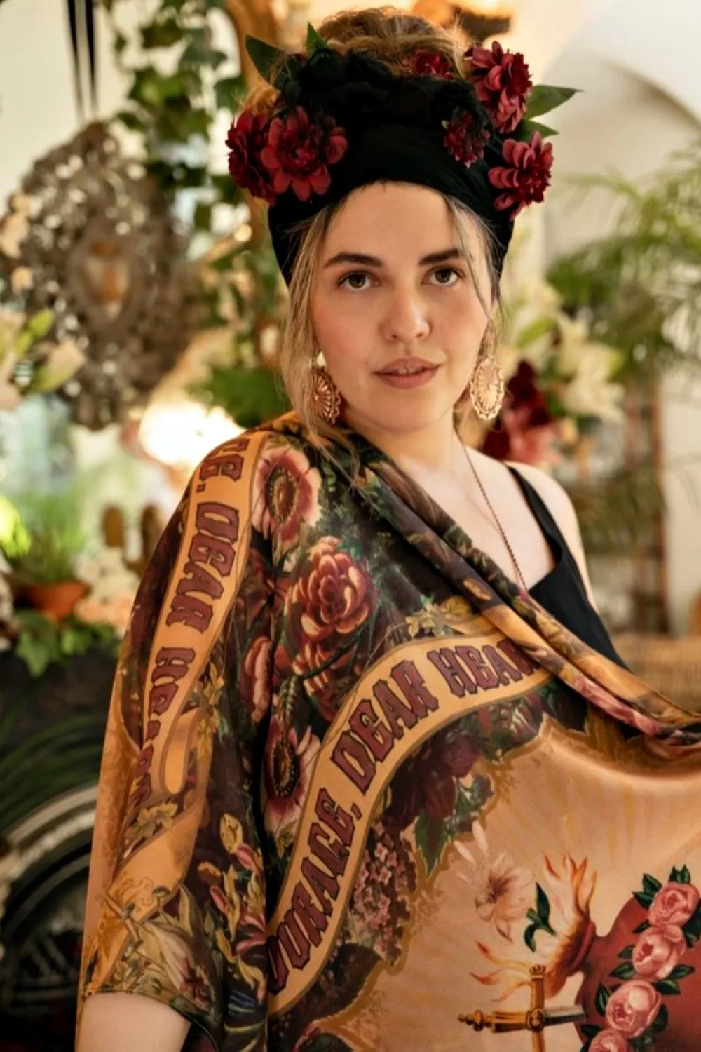 MARKET OF STARS COURAGE DEAR HEART BAMBOO SCARF