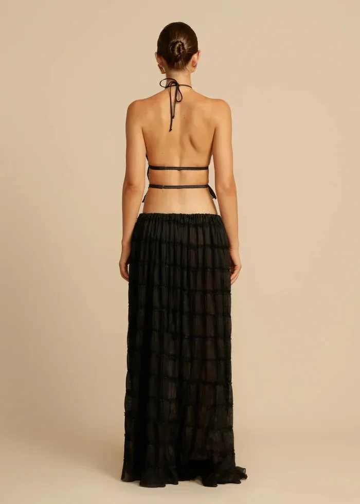 MARY DRESS SET - BLACK