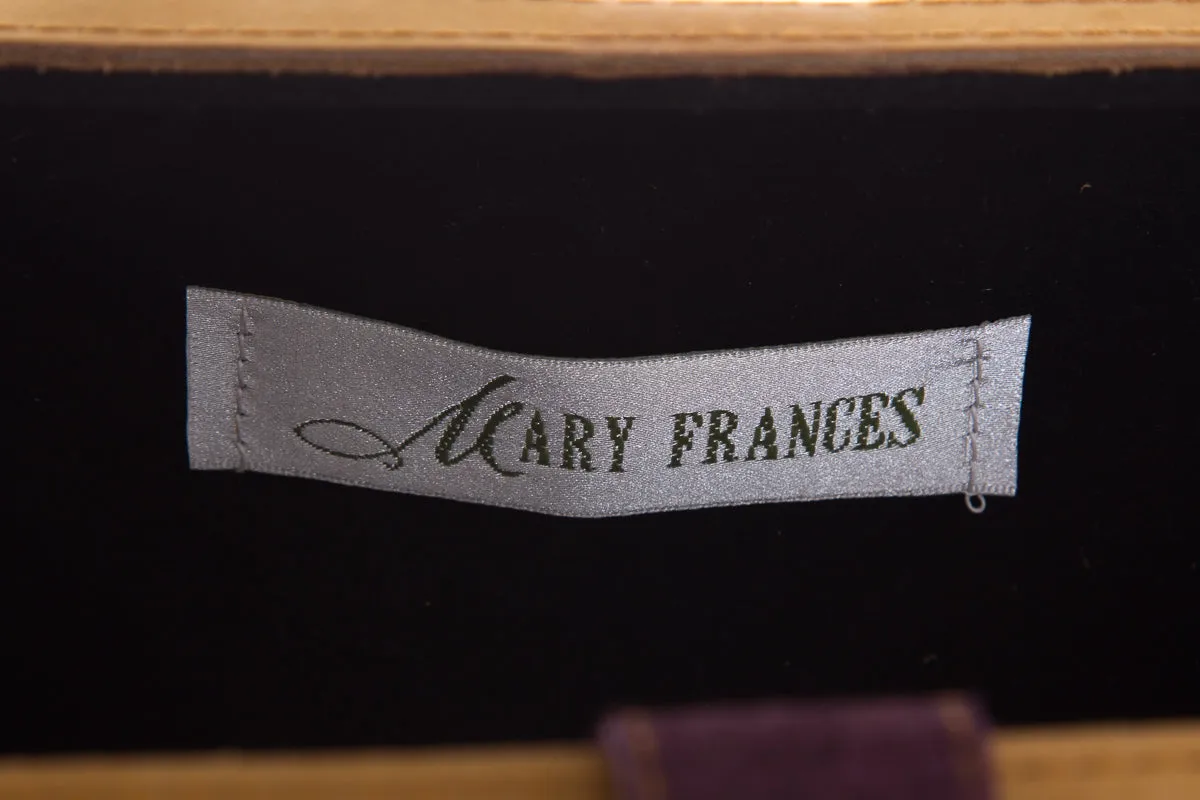 Mary Frances Multcolor Printed Embellished Shoulder Bag