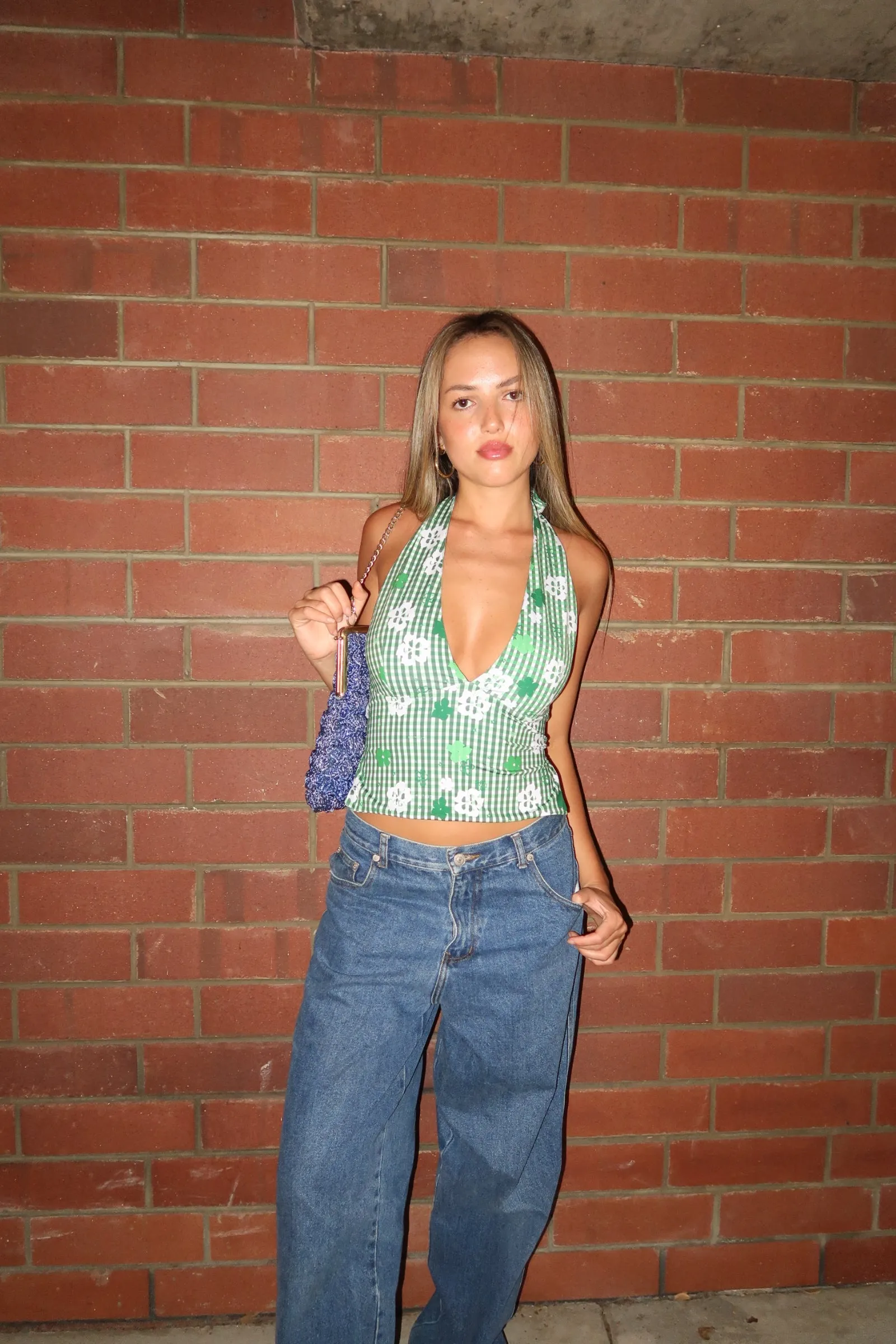 Mary-Kate Halter -Femme in Vert