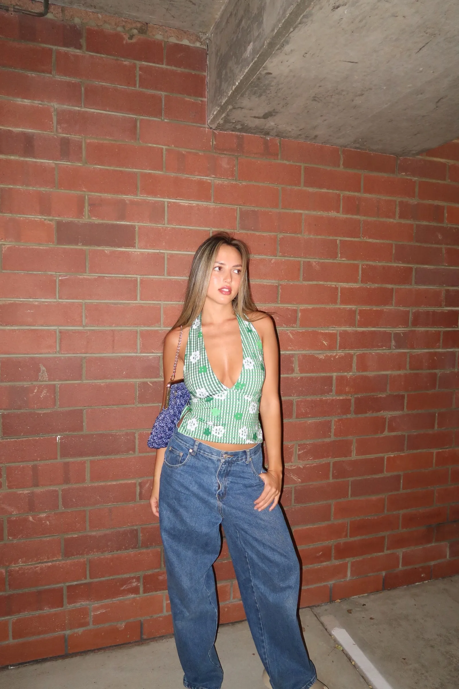 Mary-Kate Halter -Femme in Vert