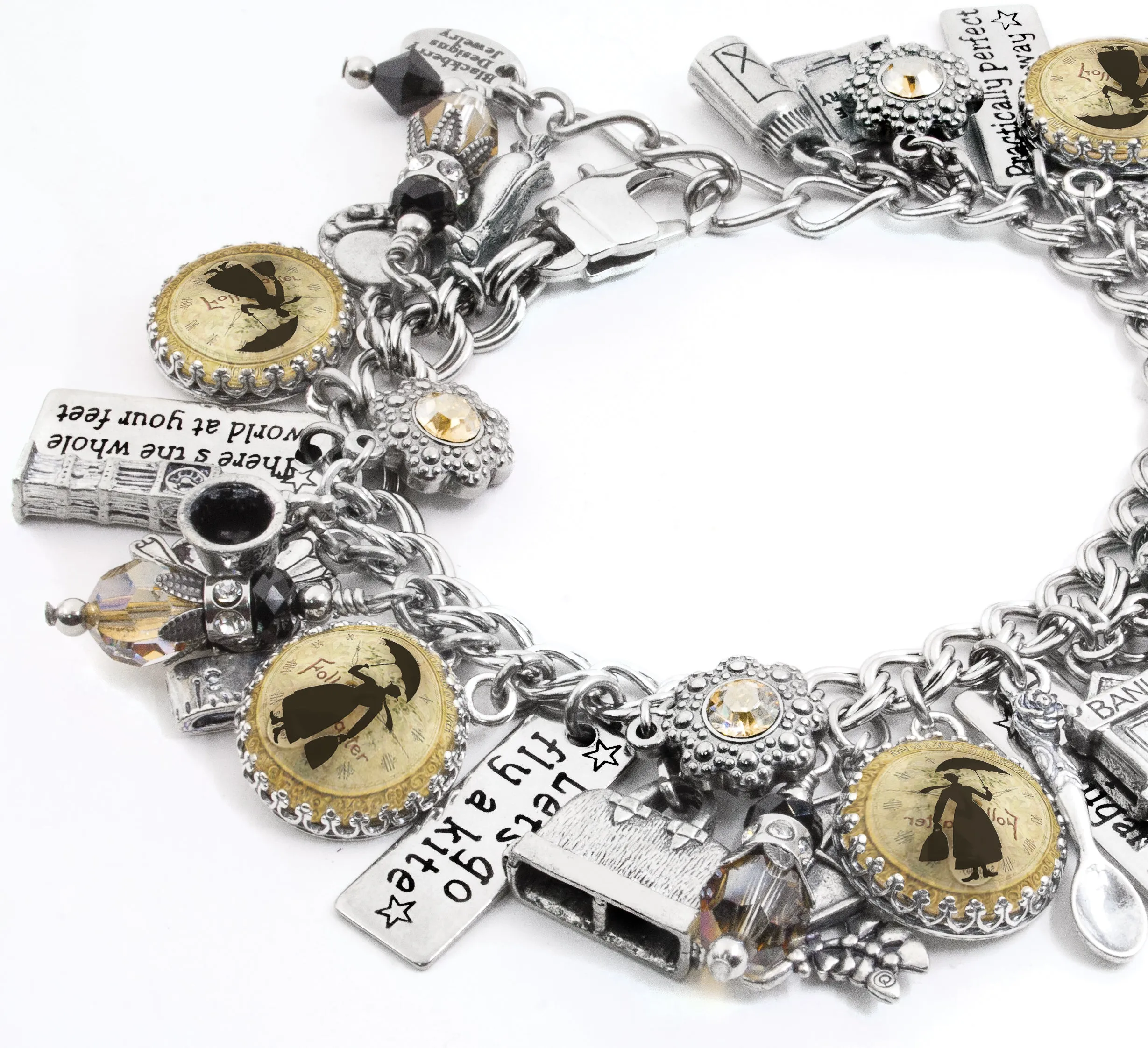 Mary Poppins Charm Bracelet