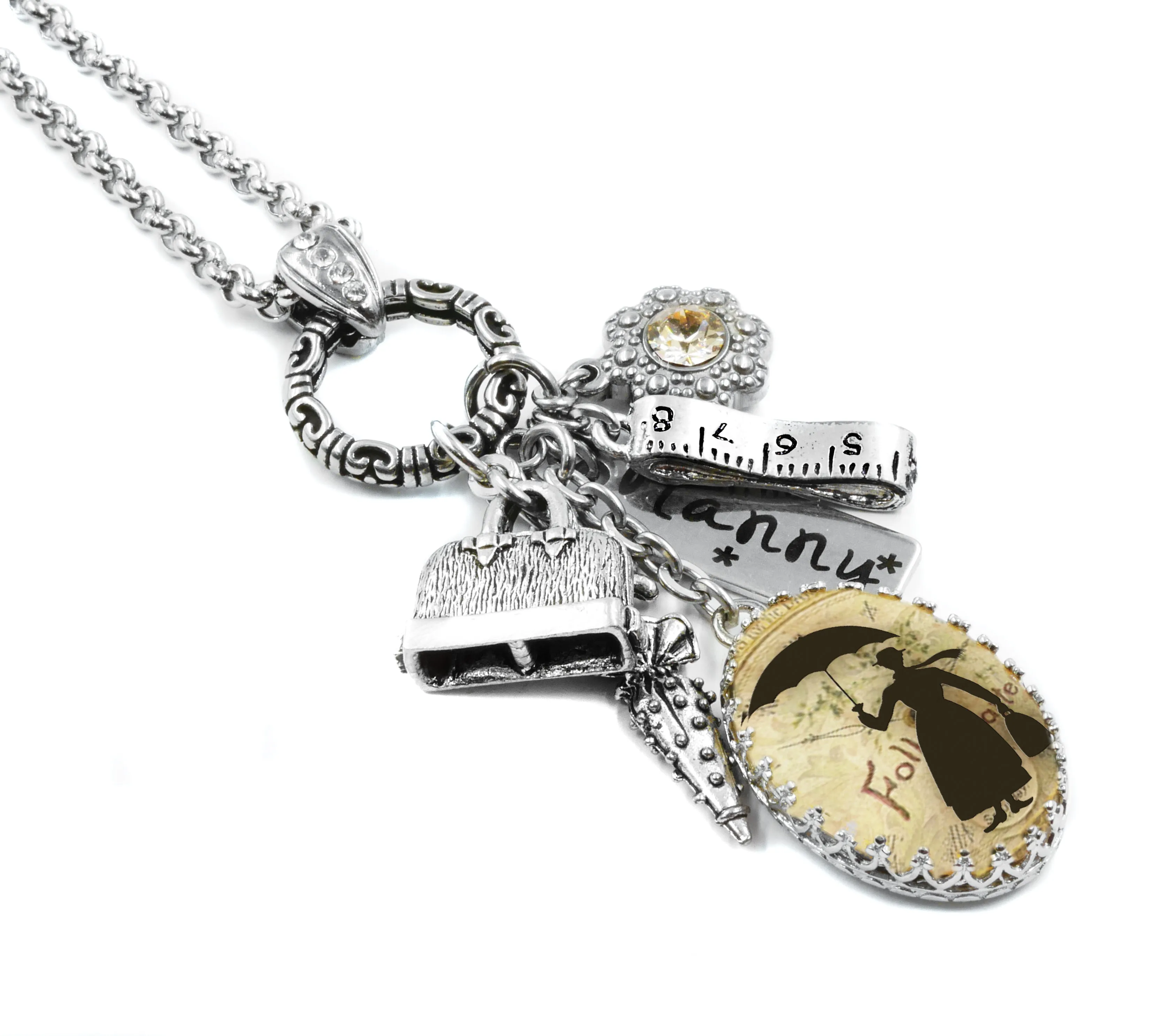 Mary Poppins Charm Necklace