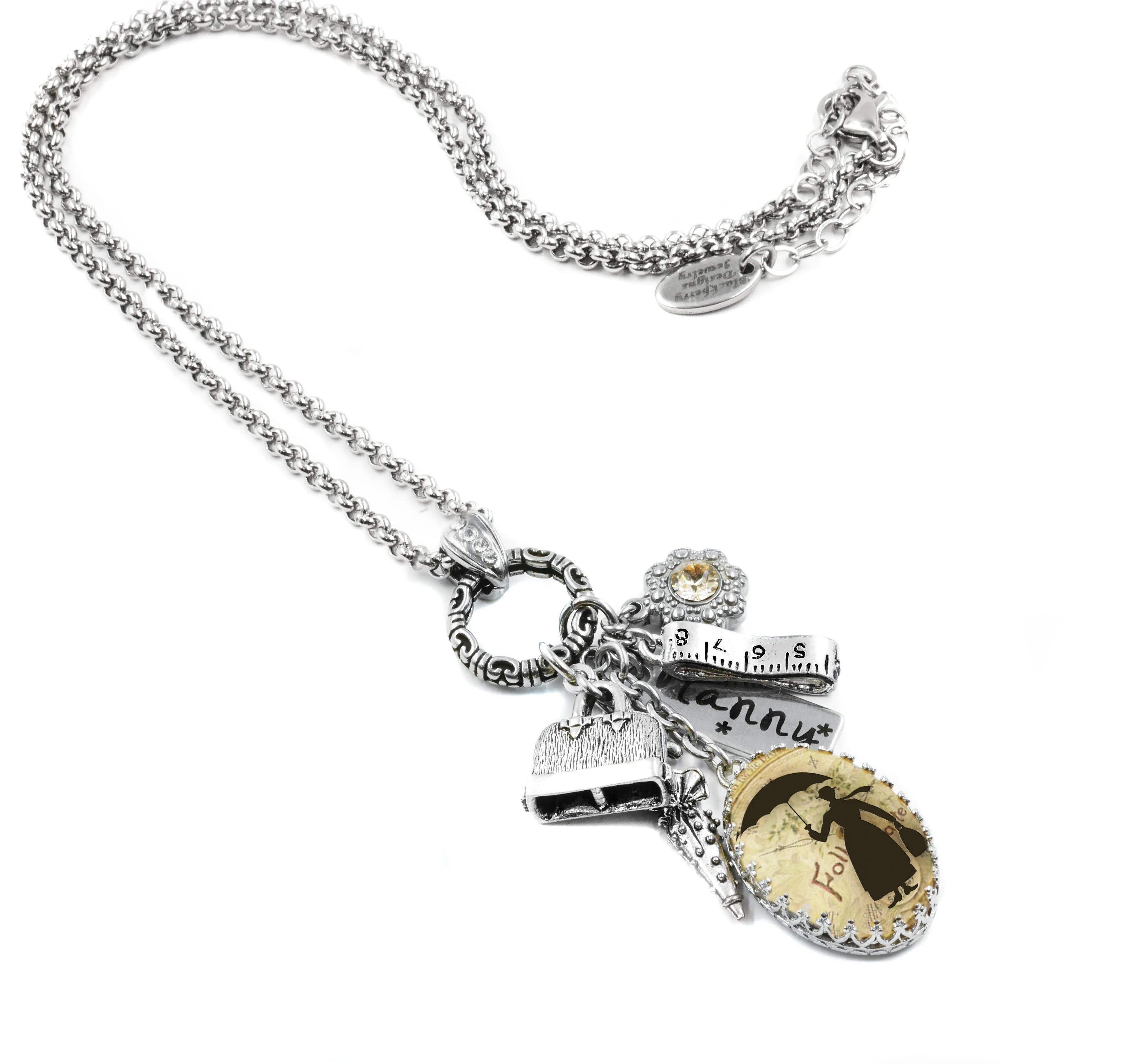 Mary Poppins Charm Necklace