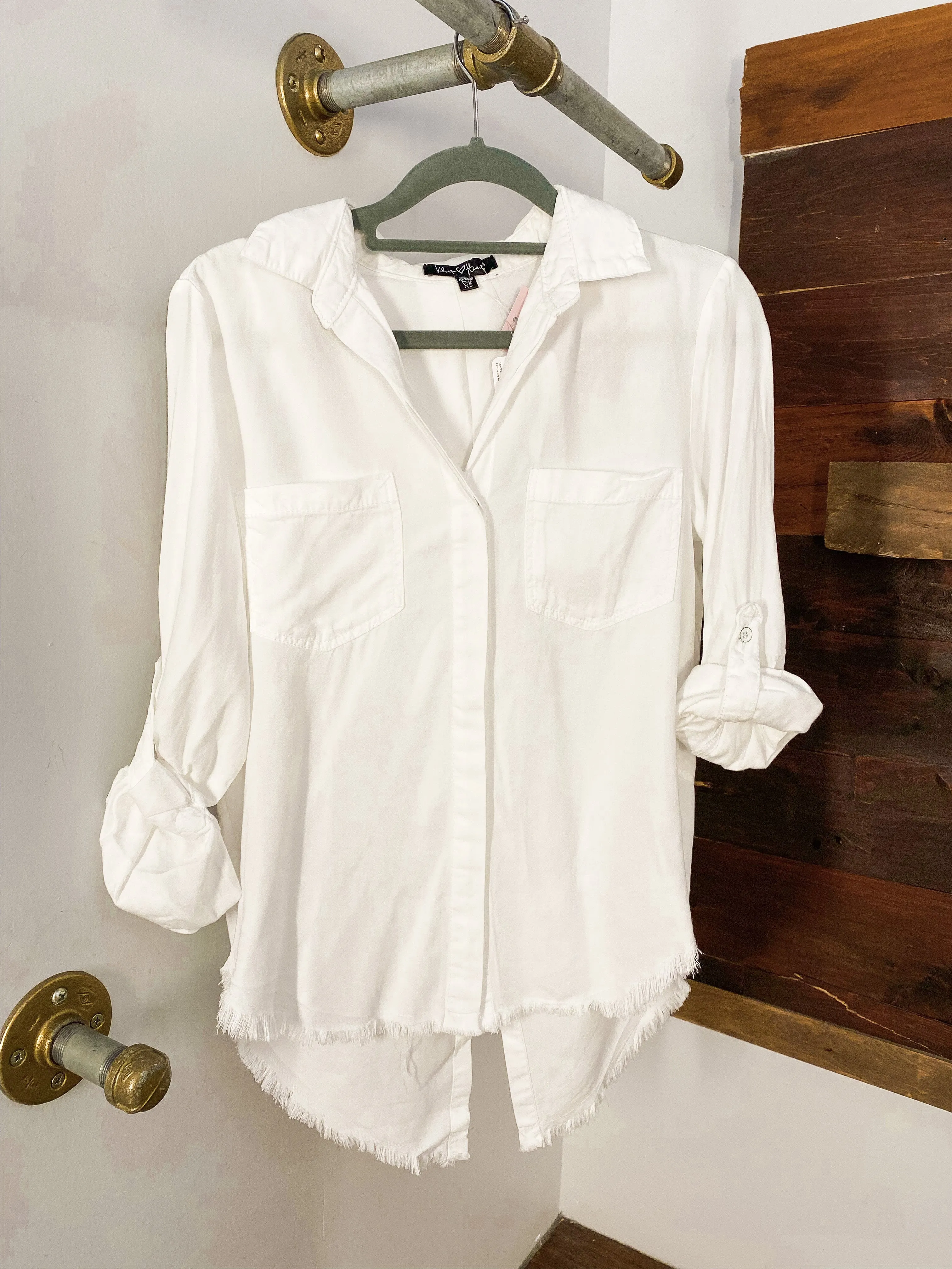 Mary White Blouse