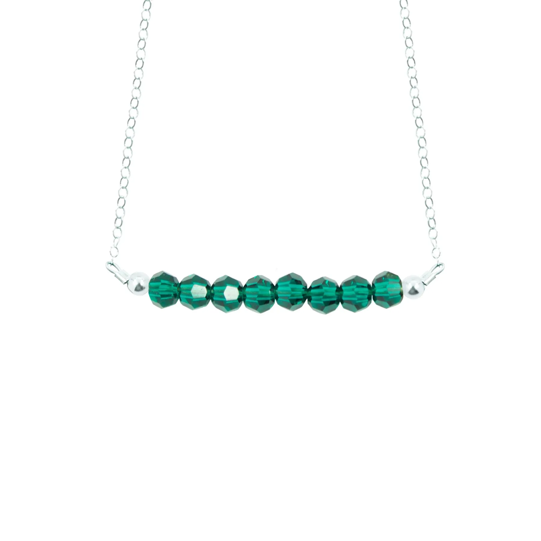 May Birthstone Necklace