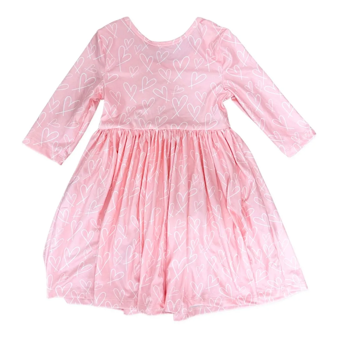 Mila & Rose Feeling Pink Twirl Dress