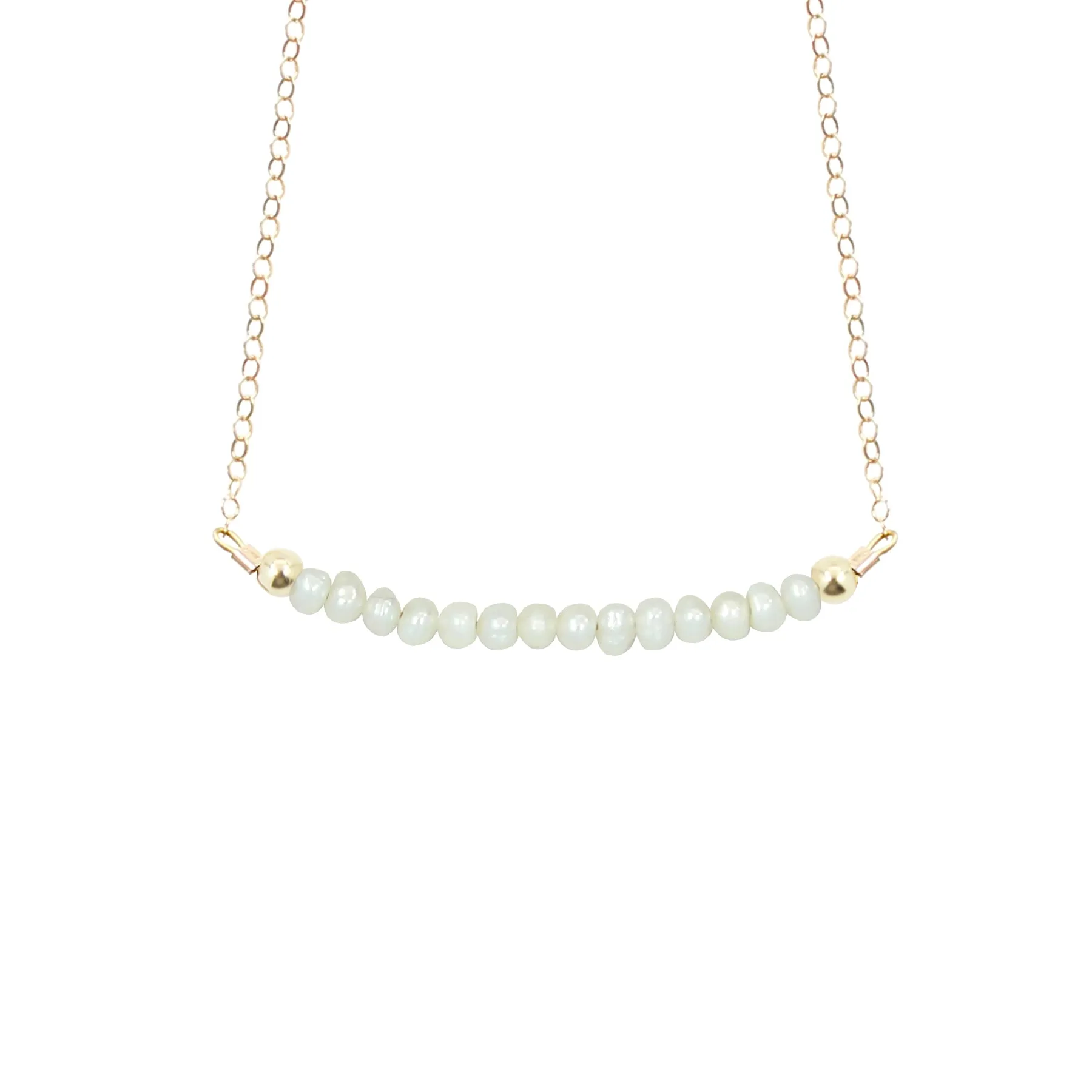 Mini Freshwater Pearl Choker Necklace
