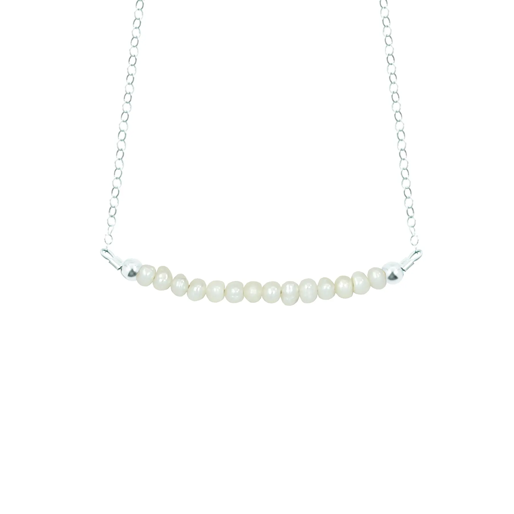 Mini Freshwater Pearl Choker Necklace